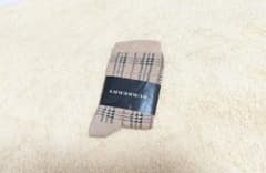 BURBERRY ソックス ベージュ系 チェック柄 靴下 - 4