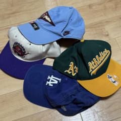 MLB ベースボール チームロゴ キャップ 4点セット 00s 90sのサムネイル