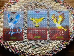 ポケモン　カードダス　ファイヤー　サンダー　フリーザー　赤セットのサムネイル