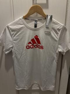 adidas Tシャツ ホワイト レッド Mのサムネイル
