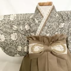Morris&Co インド刺繍のベビー袴70〜90 ハンドメイドお食い初め初節句 
