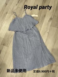 Royal partyワンピース　新品未使用　定価9,900円＋税のサムネイル