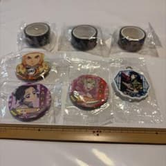 鬼滅の刃 缶バッジ マスキングテープ キーホルダー アソートのサムネイル