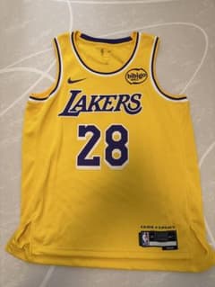 正規品 NBA レイカーズ 八村塁 ユニフォーム L イエロー NIKE 正規品 NBA レイカーズ 八村塁 ユニフォーム L イエロー NIKE - メルカリ