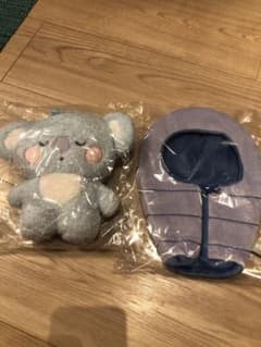 공식 BT21 탄톤 슈라프 블루 네돈 봉제인형 S. KOYA