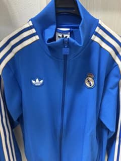 adidas Real Madrid ジャージ Lサイズ ブルー アディダス - メルカリ