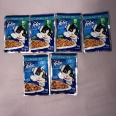 felix やわらかグリル ゼリー仕立て ツナ (成猫＆18歳から) 6袋のサムネイル