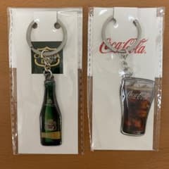 カナダドライ コカコーラ キーホルダー 2種セットのサムネイル