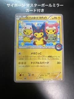 ポンチョを着たピカチュウのサムネイル