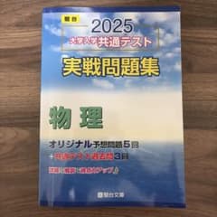 2025 大学入学共通テスト 実戦問題集 物理 駿台文庫のサムネイル