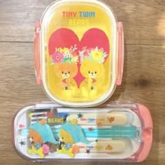 ルルロロ　お弁当箱　カトラリー　セットのサムネイル