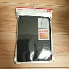新品　UNIQLO ヒートテック タートルネックT 長袖 ブラック 150のサムネイル
