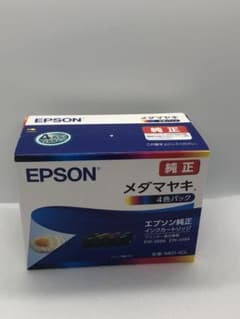 えきちゃん様専用　EPSON 純正インクカートリッジ メダマヤキ 4色パックのサムネイル