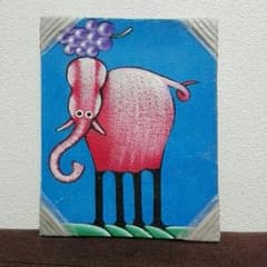 バリ島・ウブドで購入した絵画のサムネイル