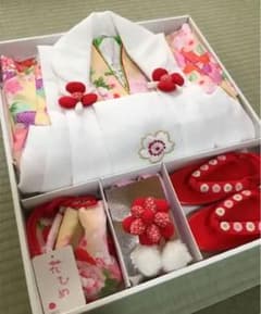 七五三 ３歳 お着物セット [花ひめ]のサムネイル