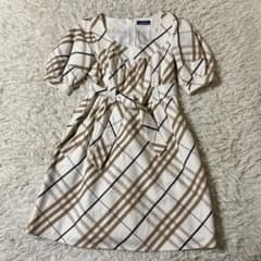 【美品】バーバリー　ノバチェック　ワンピース　ベルト　イエロー　38 美品】バーバリー ノバチェック ワンピース ベルト イエロー 38 - メルカリ