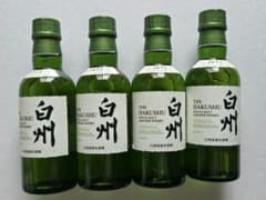 SUNTORY 白州 180ml 4本セット - メルカリ