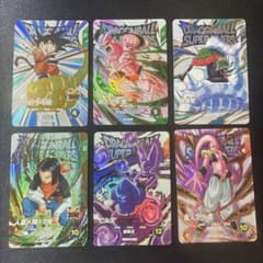 ドラゴンボールスーパーダイバーズ エクストラレア 6枚セット ※セット