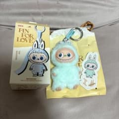 PIN FOR LOVE ラブブ ミニラブブ 【I】ぬいぐるみ ペンダントのサムネイル