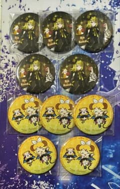 鏡音リン 缶バッジ ラスカル 2023 10点 - メルカリ