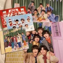 なにわ男子　ハッピーサプライズCD、クリアファイル、クリスマスカード　セットのサムネイル