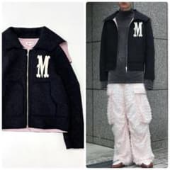 24aw 良品 MASU BAT COLLAR ZIP-UP JACKET 46 24aw 良品 MASU BAT COLLAR ZIP-UP JACKET 46