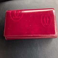 Cartier 三つ折り財布 ボルドーのサムネイル