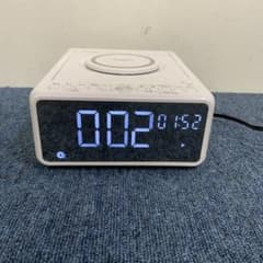 CDクロックラジオ G keni CDプレーヤー  多機能　目覚まし