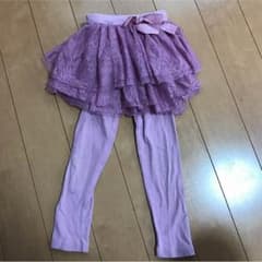 Hipo様専用レギンス付チュールスカート110センチのサムネイル