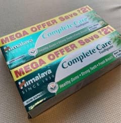 complete care インド歯磨き粉４本のサムネイル