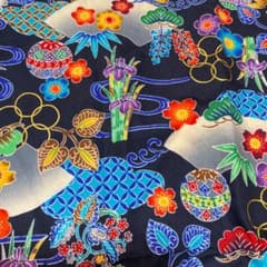 紅型　生地　ハギレのサムネイル