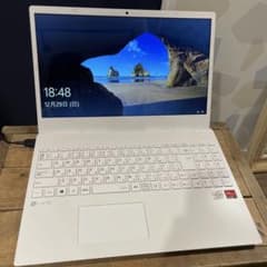 年末までの大特価NEC pc-n1510aaw 極美品　LAVIEノートパソコンのサムネイル