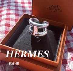 値引き可能！HERMES オスモズ シルバーリング 8号 PM48 - メルカリ