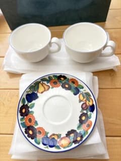 Royal Copenhagen ティーカップとソーサー 2個セットのサムネイル