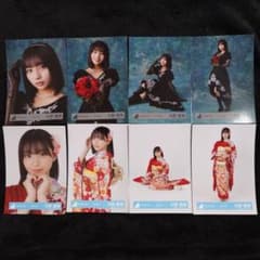日向坂46 大野愛実 2026年 振袖4種コンプ、黒ドレス衣装4種コンプ