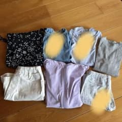 まとめ売り女の子７点セット　140センチのサムネイル