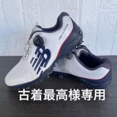 MG1001V2 （27cm）ニューバランス ゴルフシューズ　ホワイト/ネイビー MG1001V2 （27cm）ニューバランス ゴルフシューズ ホワイト/ネイビー