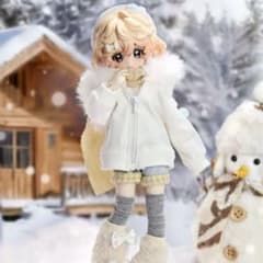 Miraidolls 箱入りファーリー 冬日 盒中毛绒 ブラインドドールのサムネイル
