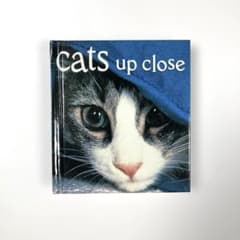 洋書 cats up close ミニ写真集 猫 ハードカバーのサムネイル