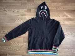 エイプ　シャークパーカー　XLブラック