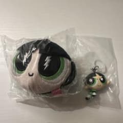 パワーパフガールズ バターカップ ぬいぐるみキーホルダー めじるしアクセサリー
