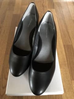 パンプス 黒24センチのサムネイル
