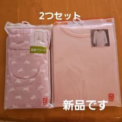 ユニクロ　フリースレギンス　インナー　セットのサムネイル