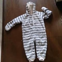 冬服 つなぎ 裏起毛 フリースのサムネイル
