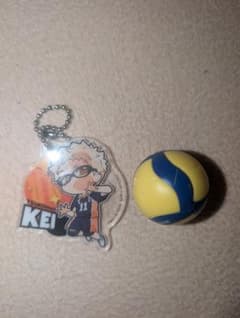 ハイキュー!! 月島蛍 アクリルキーホルダー ボールチャームセットのサムネイル