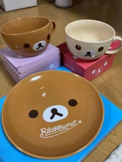 リラックマローソンお皿セットのサムネイル