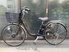 中古電動自転車パナソニック ビビチャージD 26インチ ブラウン横浜 №8718 中古電動自転車パナソニック ビビチャージD 26インチ ブラウン横浜