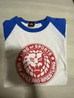 古着　ラグラン tシャツ　青白のサムネイル