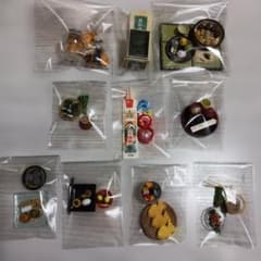 和菓子 ミニチュア フィギュア 10点セットのサムネイル