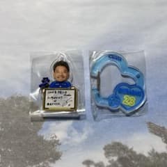 FC町田ゼルビア 白崎凌兵選手 マッチデーガチャ ハートネオンカラビナ2点セットのサムネイル